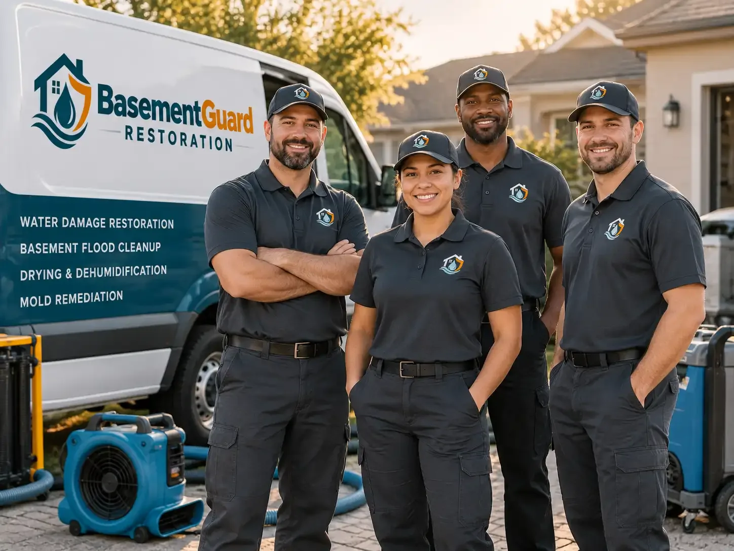 Basement Water Damage Restoration company in Laura, IL